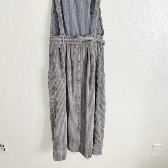 FREE PEOPLE The Other Side Corduroy Midi Dress size 2 - Picture 11 of 12